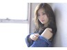 【☆亀井指名限定☆】カット+前処理ケアカラー+艶髪トリートメント　￥12760～