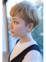 イーズ 鎌倉(e's) 《e'sイーズ鎌倉》ダブルカラーで大人のハンサムショート/カット