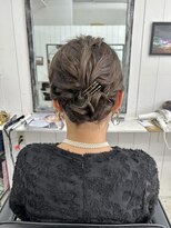 ベニス(VENICE)&nbsp;ショートでもアップ風ヘアセット