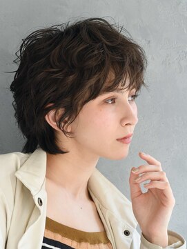 アース 鶴見店(HAIR&MAKE EARTH) ふんわりウルフショート