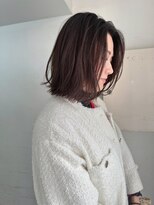 キャンバス バイ ネオリーブ 横浜西口(Canvas by neo.)&nbsp;肩ボブレイヤーカット 韓国 前髪なし 似合わせsk