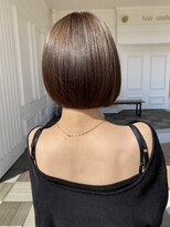 ドロシー 郡山桑野店(Dorothy)&nbsp;イメチェンハッシュカットフルバング似合わせレッドブラウン