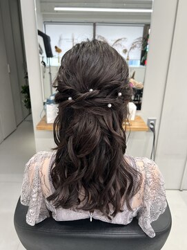 バルベストーキョーサウス(BARBES TOKYO SOUTH) ハーフアップ【清板】