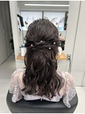 ハーフアップ【清板】