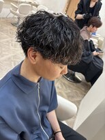名古屋/メンズカット/メンズパーマ/波巻きパーマ/眉毛