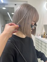 ガガ 心斎橋(GAGA)&nbsp;韓国/ハイトーンカラー/ワンホンヘア/レイヤーカット/髪質改善