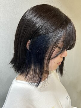 モノ(mono) 【mono  柏】インナーカラーブルー