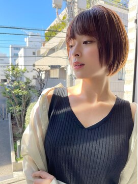 ネイロ 錦糸町(NeiRo) ★前下がりショートボブハンサムショートカットカラーパーマケア