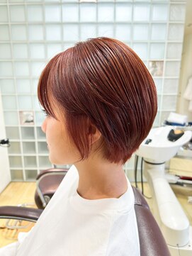 カットインホンテン(CUT IN HONTEN) オレンジカラーショート