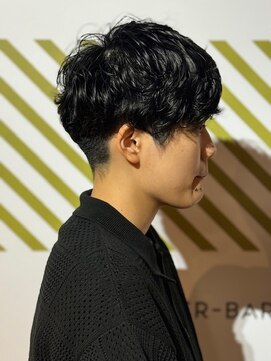 バーバーバー 四谷(BARBER-BAR) ナチュラルパーマスタイル