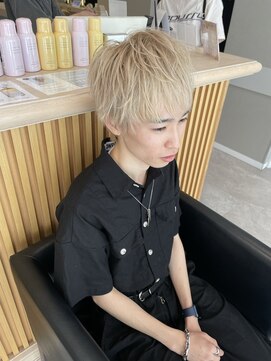 グロップ 町田(GLOP) カラー/ブリーチ/メンズ/ダブルカラー/ブリーチカラー/眉毛