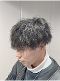 【縦落ちツイスパ】メンズパーマ/メンズカット/池袋