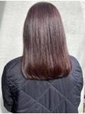 艶髪/ワインレッド/チェリーレッド/カラー