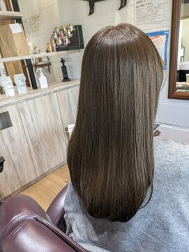 チアー ヘアリラクゼーション(cheer HAIRRELAXATION) オリーブカラー