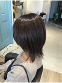 大人可愛い大人美人くすみカラーアッシュベージュ