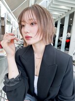 ハローバイシー 仙台(Hello by Sea)&nbsp;ミニウルフ×髪質改善[美髪/韓国風/顔周り]仙台