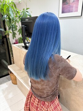 ニュート(Neut ) ブルー/ハイトーンカラーネイビー/ケアブリーチ/寒色/名古屋