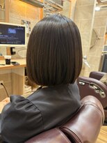 ティンク 横浜(Tink)&nbsp;ボブ×縮毛矯正/ Tink横浜　亀田実花