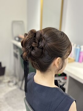 ヘアアレンジメント ボガスティーズ 川崎店(Hair arrangement Vogusty's) 高めアップヘア