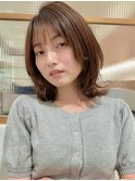 こなれミディ大人ガーリーくびれへアカーキセクシーミディ30代