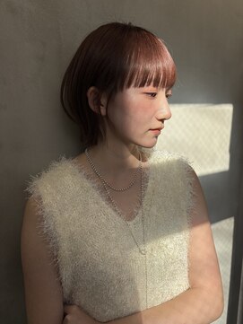 ロンドプロフィール 浦和(Lond profil) ブリーチなしカラー伸ばしかけヘア簡単スタイリング小顔ヘア
