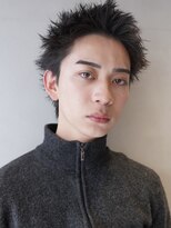 ニコ トウキョウ ロジック(nico TOKYO Logic)&nbsp;刈り上げアップバングスパイキーショートパーマスパイラルパーマ