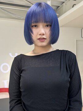 ラック 表参道(LUCK) ブルーラベンダー/ケアブリーチ/ブリーチ/表参道/原宿