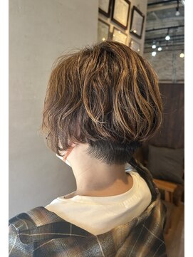 ココカラヘアー ニコ(cococara hair nico) 丸みショート/デザインパーマ/無造作パーマ