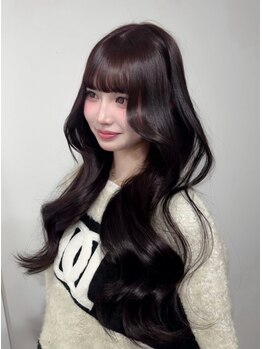 ＜韓国風デザイン×トレンドカラー＞で、おしゃれ感度の高いあなたが求めるワンランク上の"最旬ヘア"を実現