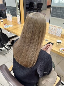 クラゲヘアー/小顔/ココアベージュ/オリーブグレー/佐倉