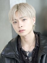 エイド 本店(aid)&nbsp;ハイトーンミルクティーベージュショートセンターパート