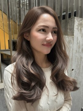 リークフー(Ree cu fuu) 20代30代40代ダブルカラー髪質改善カラー艶感ヨシンモリ