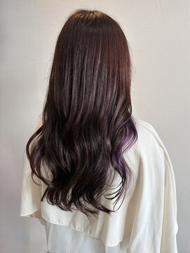 ヘアーデザイン アズール(Hair Design Azur) 【Azur】Pink lavender