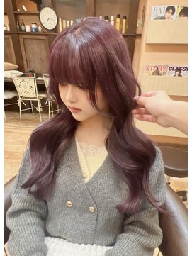 モアムー(Moremuu) 【りえ】ラベンダーカラー