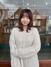 【薄葉指名限定】地毛風ストレート＋カラー＋超音波トリートメント