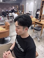 山野愛子美容室 銀座店 刈り上げセンターパート