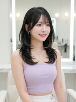 アレムダウン 三宮(AREUMDAUN)&nbsp;レイヤー/顔周りカット/ミディアムレイヤー