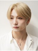 ワックスなしツーブロックリクルートダウンパーマ韓国マッシュ