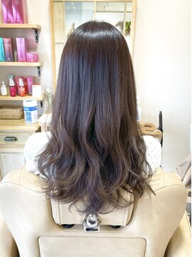 エマヘアープラス(Emma hair plus) 髪質改善カラー×モカベージュ