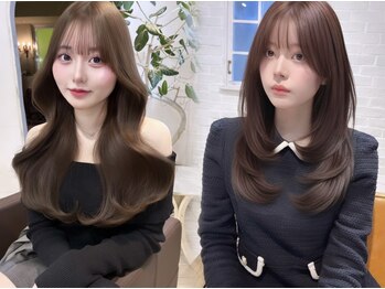 リコ キチジョウジ(RIKO kichijoji)の写真/韓国トレンドレイヤーカットスタイルなら『riko』にお任せ◎再現性が高いカットで朝のヘアセットも楽に♪