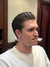 ヘアモードキクチ 日本橋室町店&nbsp;日本橋　40代　スリックバック