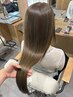 【新メニュー】カット+カラー+つるりんちょsystemトリートメント　