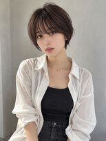 ワゴンバイアフロート(Wagon by afloat)&nbsp;池袋ショート 20代30代 小顔丸みショートボブ 顔周りレイヤー