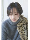 【pledica】うざバングでオシャレを。前下がりショートボブ