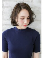 プライズ アイリス 池袋東口店(prize Iris)&nbsp;抜け感グレージュ切りっぱなしボブ【池袋】【池袋・池袋東口店】