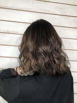 ビーヘアサロン(Beee hair salon) 【渋谷エクステ・カラーBeee/安部 郁美】ハイライトグレージュ