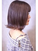 スモーキーベージュ外ハネボブ