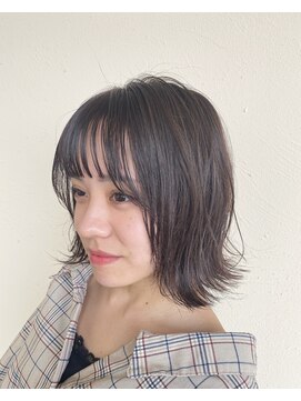 アテナ(ATENA) 外ハネボブグレージュ　ゆるふわ