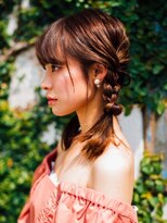 エミタス 練馬(emi+ Hair & eyelash)&nbsp;ツイン編み込みセット￥3300