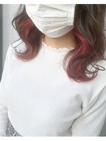 カプア 仙台駅前店(Kapua)&nbsp;インナーカラー/ピンクカラー/ケアブリーチ/10代20代人気◎